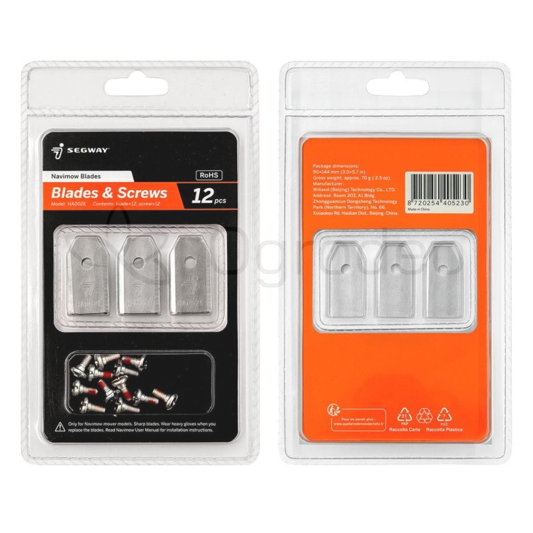 Zestaw zapasowych noży do robotów koszących Segway Navimow (ostrze 12 szt)